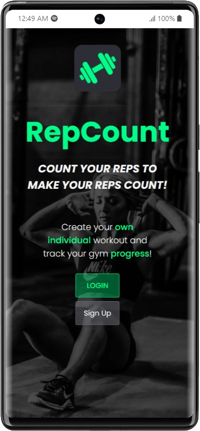 Screenshot: RepCount